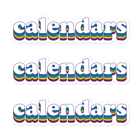 calendars-sticker