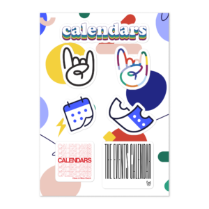 Fun with Calendars sticker set